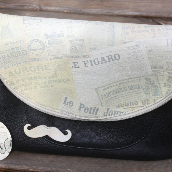 ESPE Mustache Purse NWT Movember - Picture 8 of 8